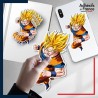 autocollant petit format Dragon ball - Goku Super Saiyan