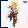 Sticker Dragon ball - Goku Super Saiyan Arc Namek