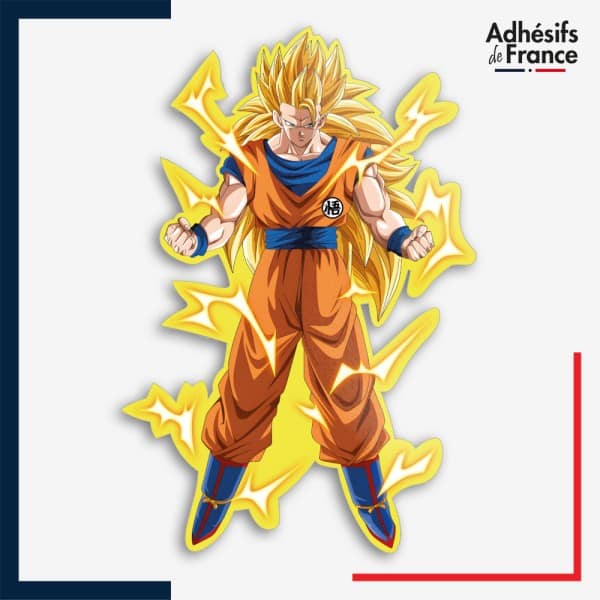 Sticker Dragon ball - Goku Super Saiyan 3