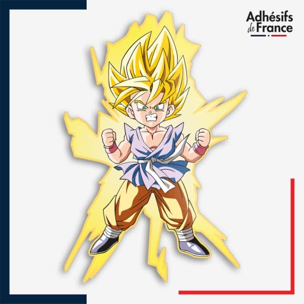 Sticker Dragon ball - Goku GT Super Saiyan