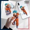 autocollant petit format Dragon ball - Goku Super Saiyan Blue