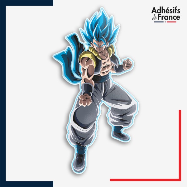 Sticker Dragon ball - Gogeta Super Saiyan Blue