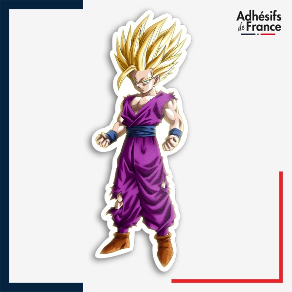 Sticker Dragon ball - Gohan ado Super Saiyan 2