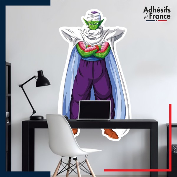 Adhésif grand format Dragon ball - Piccolo avec cape