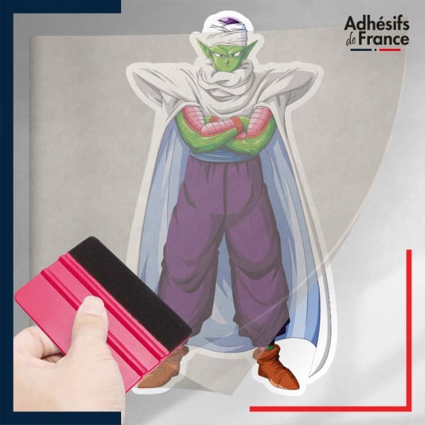 stickers sous film transfert Dragon ball - Piccolo avec cape