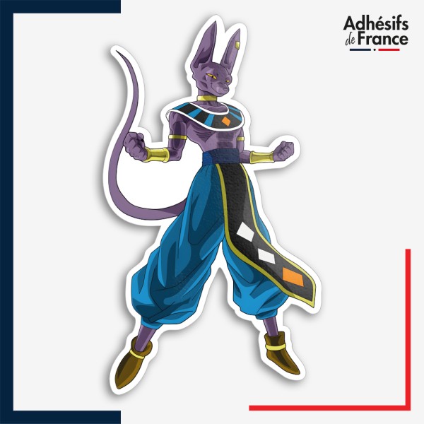 Sticker Dragon ball - Beerus