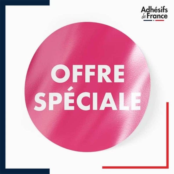 Etiquettes OFFRE SPECIALE