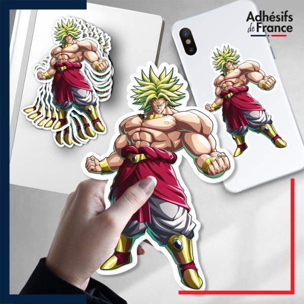 autocollant petit format Dragon ball - Broly