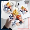 autocollant petit format Dragon ball - Gogeta Super Saiyan