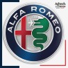 Sticker logo voiture - ALFA ROMEO