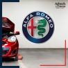 Adhésif grand format logo voiture - ALFA ROMEO