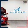 Adhésif grand format logo voiture - ALPINE