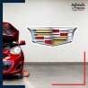 Adhésif grand format logo voiture - CADILLAC