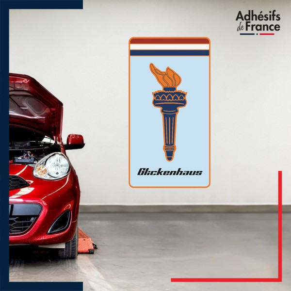 Adhésif grand format logo voiture - GLICKENHAUS