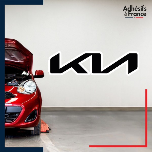 Adhésif grand format logo voiture - KIA