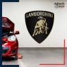 Adhésif grand format logo voiture - LAMBORGHINI