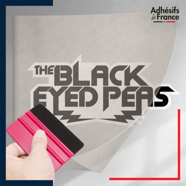 adhésif sous film transfert the black eyed peas