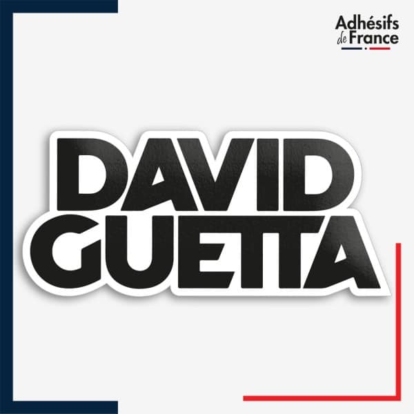 sticker david guetta