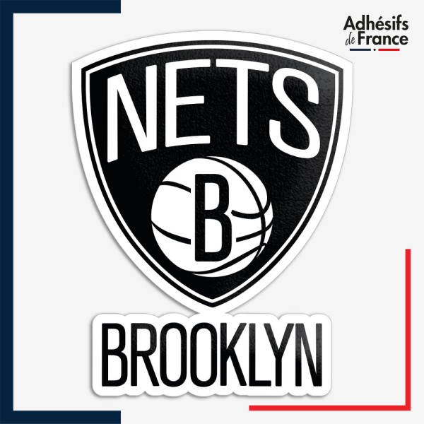 Sticker logo basketball - Brooklyn Nets