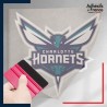 stickers sous film transfert blason basketball - Charlotte Hornets