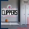 Adhésif grand format écusson basket - Los Angeles Clippers