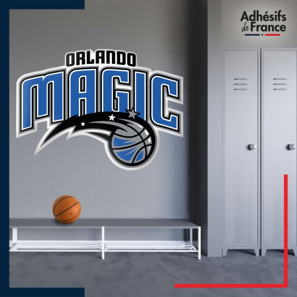 Adhésif grand format écusson basket - Orlando Magic