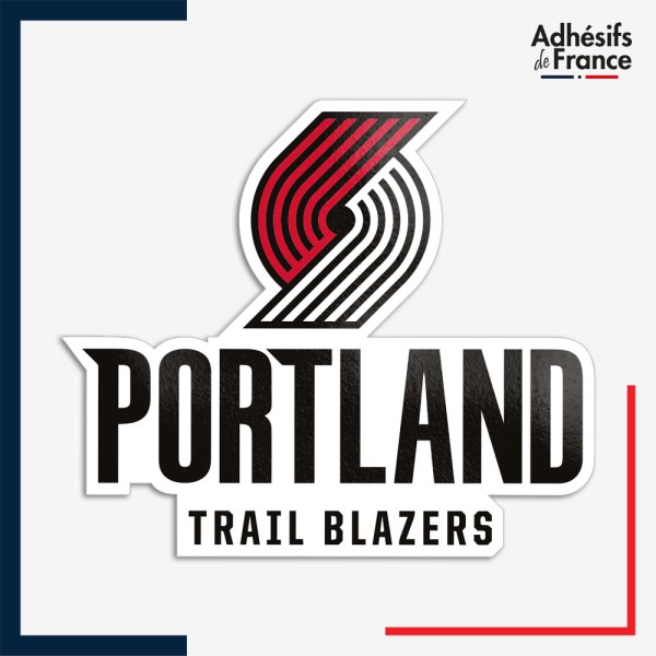 Sticker logo basketball - Portland Trail Blazers