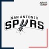 Sticker logo basketball - San Antonio Spurs