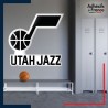 Adhésif grand format écusson basket - Utah Jazz