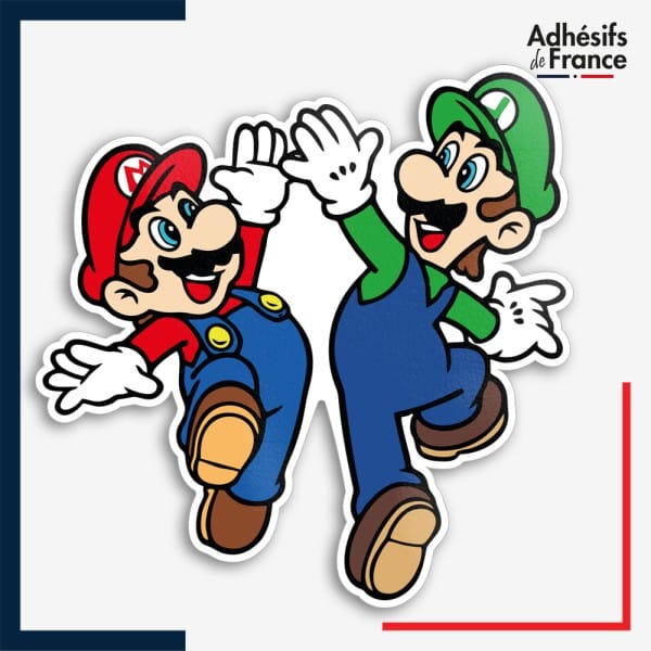 Sticker Super Mario - Mario et Luigi