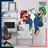 Adhésif grand format Super Mario - Mario et Luigi