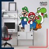 Adhésif grand format Super Mario - Mario, Luigi et Yoshi