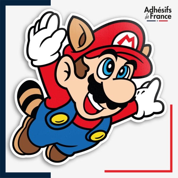 Sticker Super Mario - Mario Tanuki