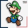 Sticker Super Mario - Paper Luigi