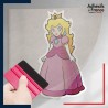 stickers sous film transfert Super Mario - Princesse Peach