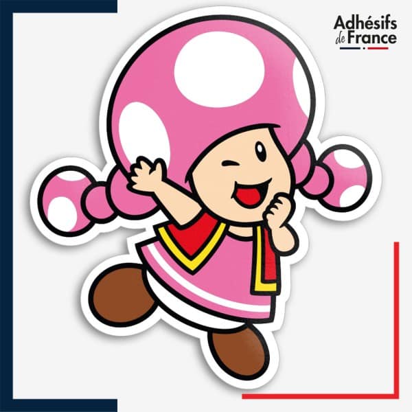 Sticker Super Mario - Toadette