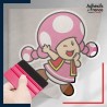 stickers sous film transfert Super Mario - Toadette
