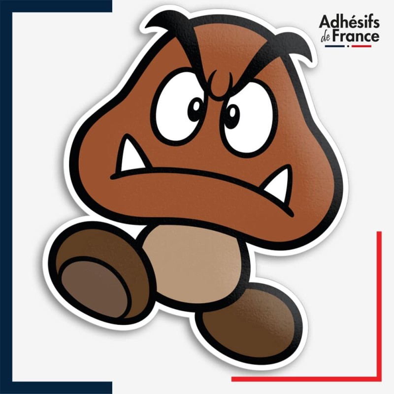 Gooba Sticker Sticker Super Mario - Goomba