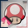 stickers sous film transfert Super Mario - Champignon