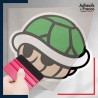 stickers sous film transfert Super Mario - Carapace verte