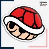 Sticker Super Mario - Carapace rouge