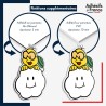 sticker sur plaque aluminium dibond ou panneau PVC Super Mario - Lakitu