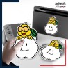 autocollant petit format Super Mario - Lakitu