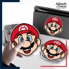 autocollant petit format Super Mario - Mario portrait