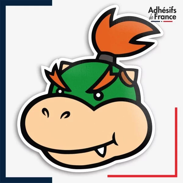 Sticker Super Mario - Bébé Bowser portrait