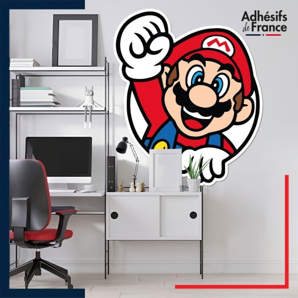 Adhésif grand format Super Mario -Cadre Mario