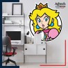 Adhésif grand format Super Mario -Cadre Peach