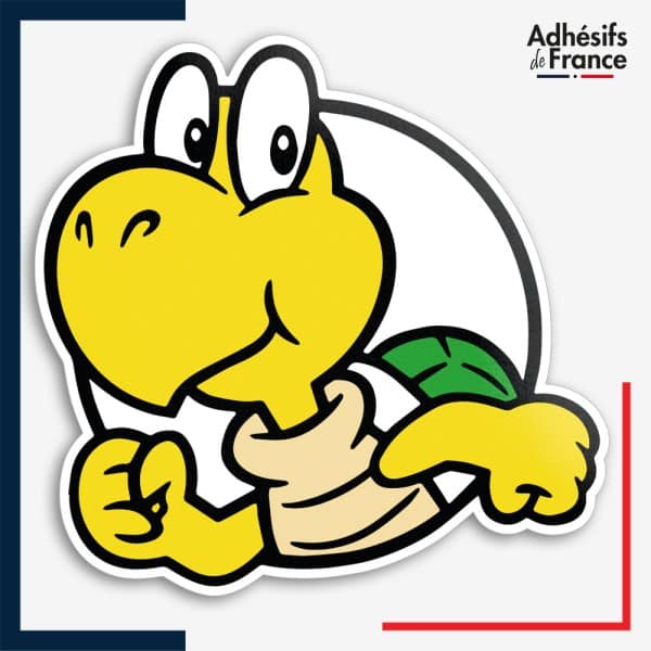 Sticker Super Mario - Cadre Koopa Troopa