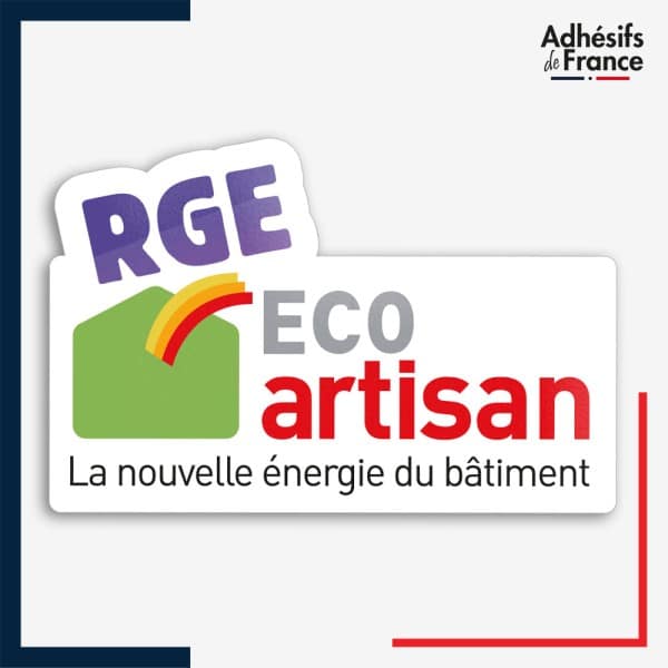 adhésif logo RGE Eco artisan