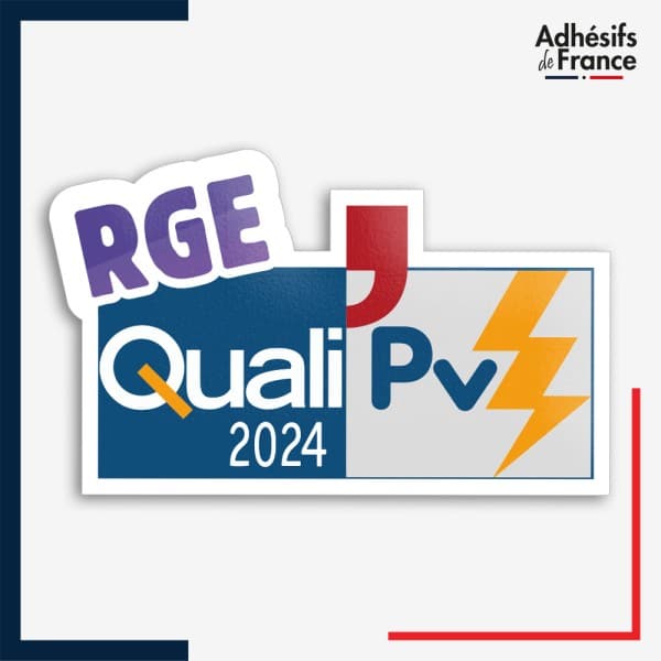 adhésif logo RGE QualiPv